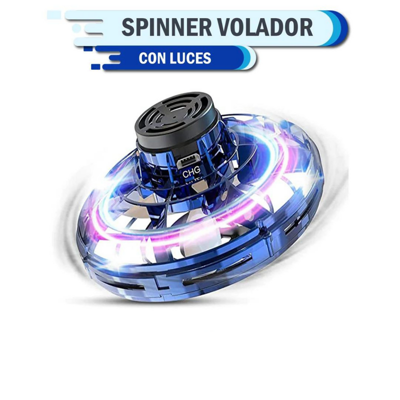 SPINNER VOLADOR CON LUZ LED