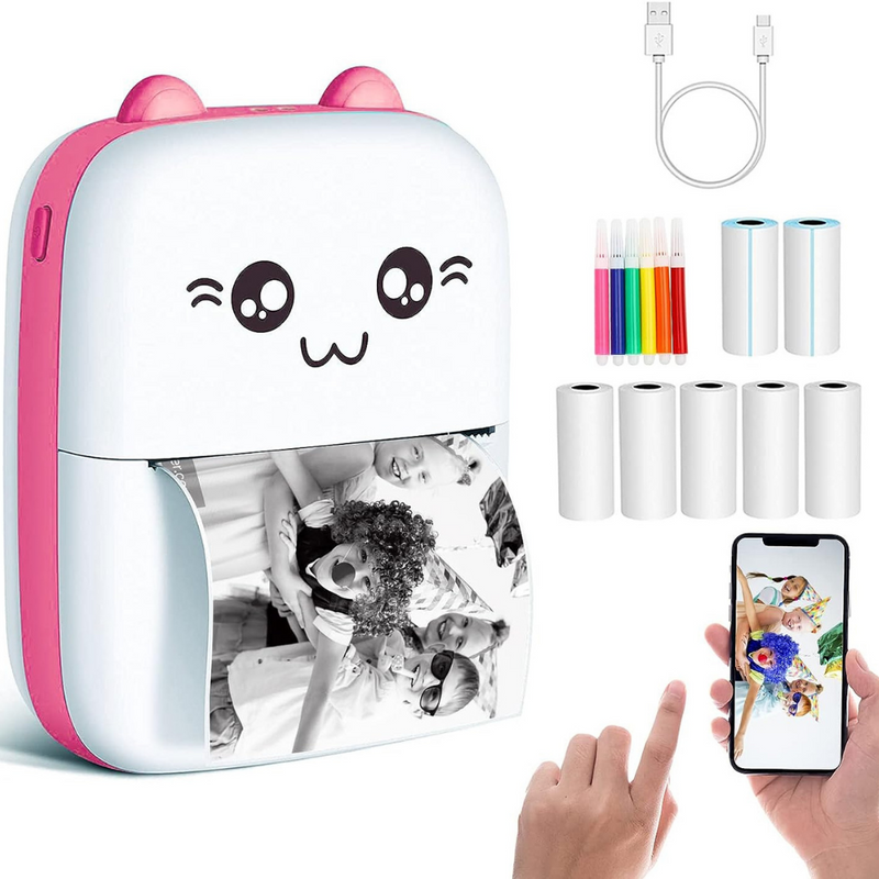 MINI IMPRESORA PORTÁTIL GATITO BLUETOOTH