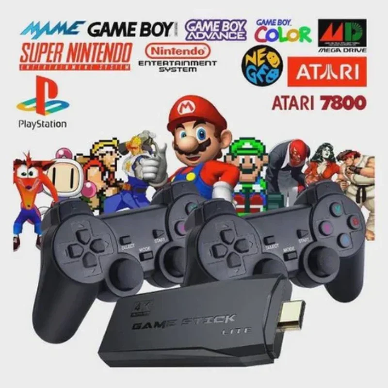 MINI CONSOLA PORTÁTIL RETRO 4K