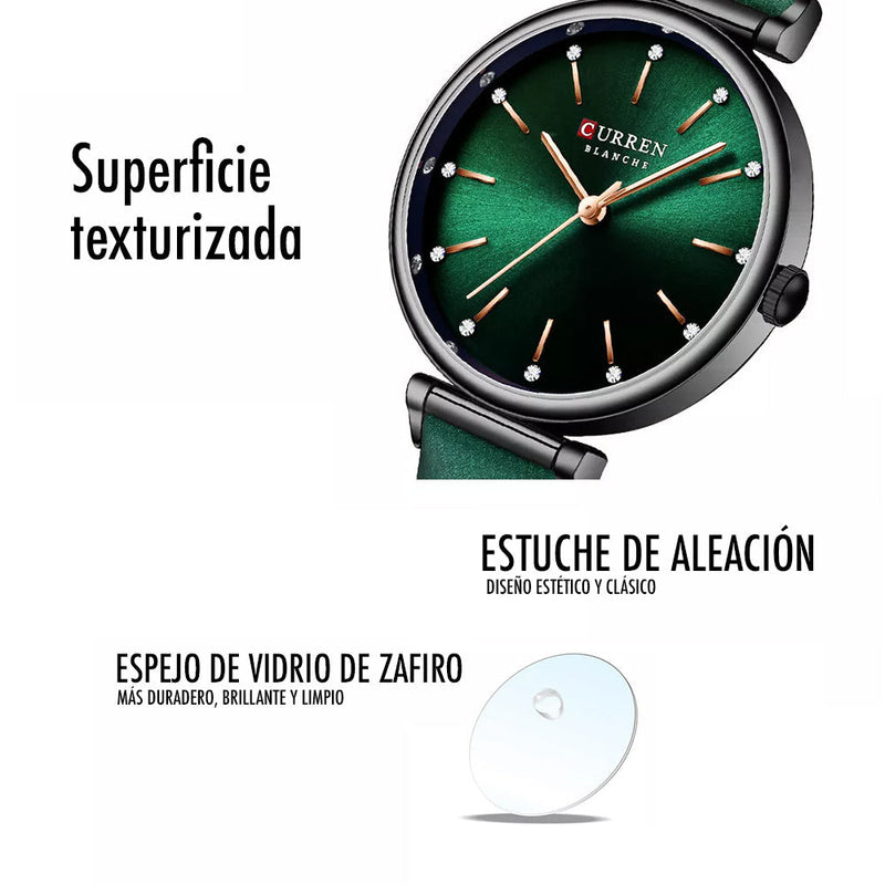 RELOJ CURREN CUERO 9081